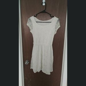 Poetry Clothing White Lace Dress
